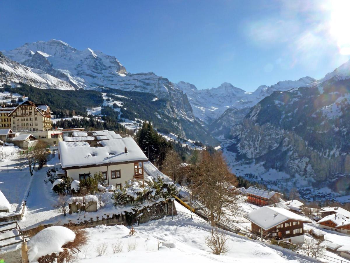 Apartment Mittaghorn-3 By Interhome Wengen Bagian luar foto